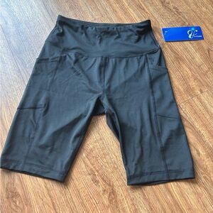 Women's Black Athletic Shorts